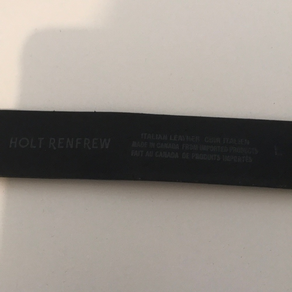 Holt Renfrew Double buckle belt - Picture 2 of 2